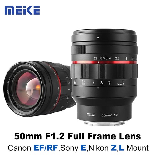 Meike 50mm full frame - f1.2,